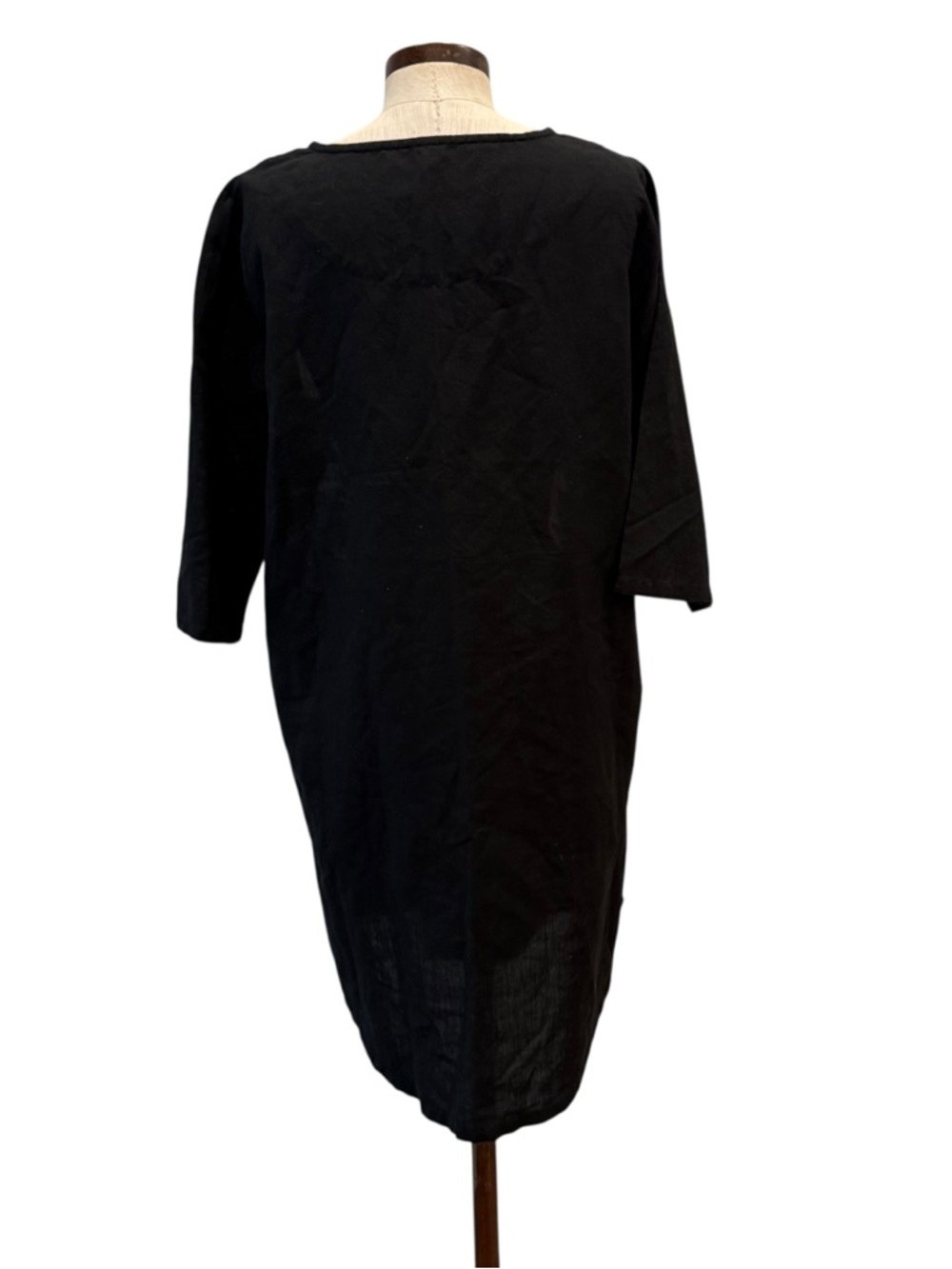 Gundrun Sjoden abstract linen and cotton tunic - Picture 6 of 12